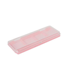 HN3456-Eye use boîte de poudre de palette de fard à paupières vide